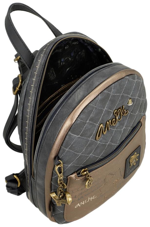 Cityrucksack Anekke Boutique dunkelblau Steppnähte Mademoiselle