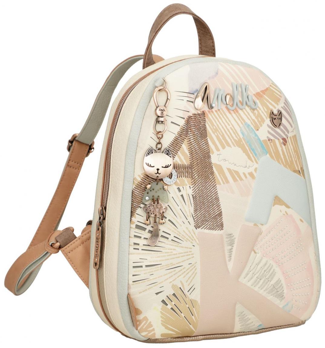 Cityrucksack Anekke Hollywood Passion Pastell Nieten 