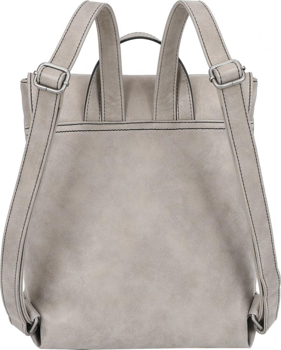 Cityrucksack Bitzi06 Fritzi aus Preußen Metallic Shell Grau vegan