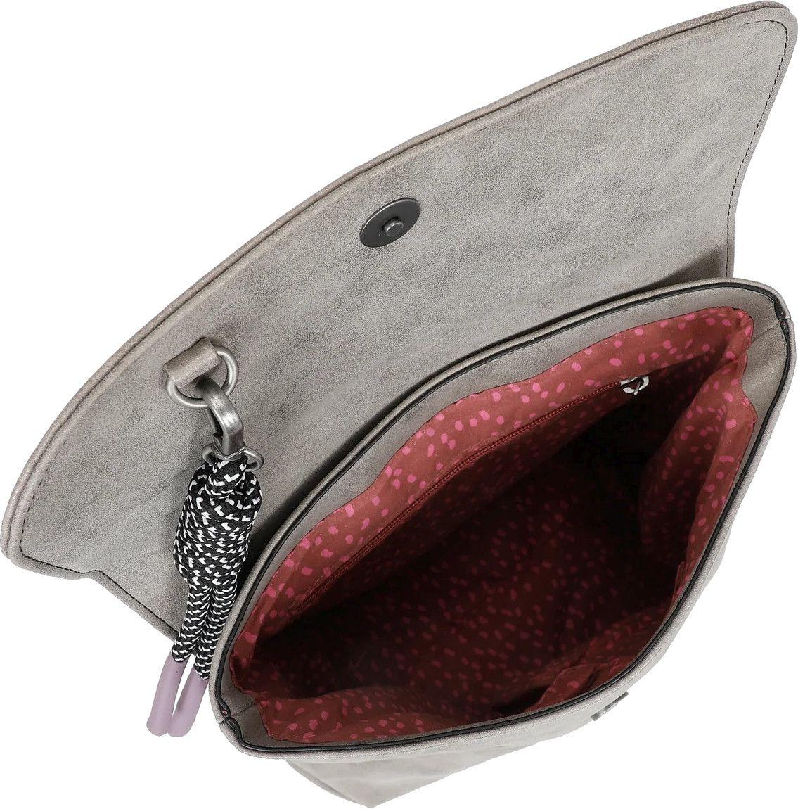 Cityrucksack Bitzi06 Fritzi aus Preußen Metallic Shell Grau vegan