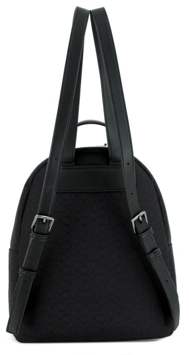 Cityrucksack Calvin Klein schwarz Re-Lock Backpack Jacquard