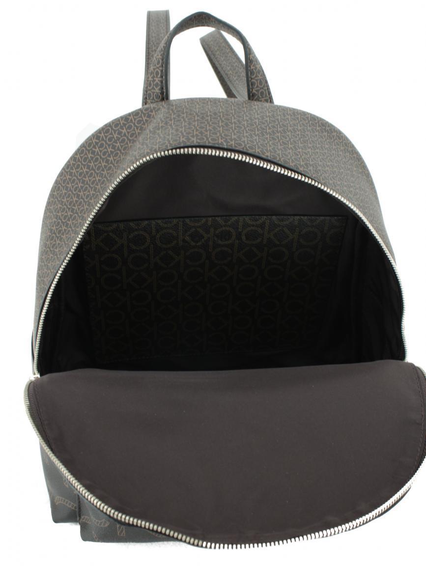 Cityrucksack Calvin Klein schwarz Re-Lock Backpack Jacquard