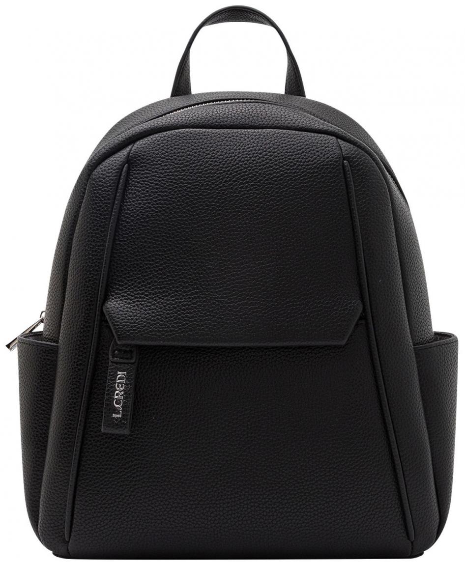 Cityrucksack L.Credi Ovidia klassisch schwarz nachhaltig