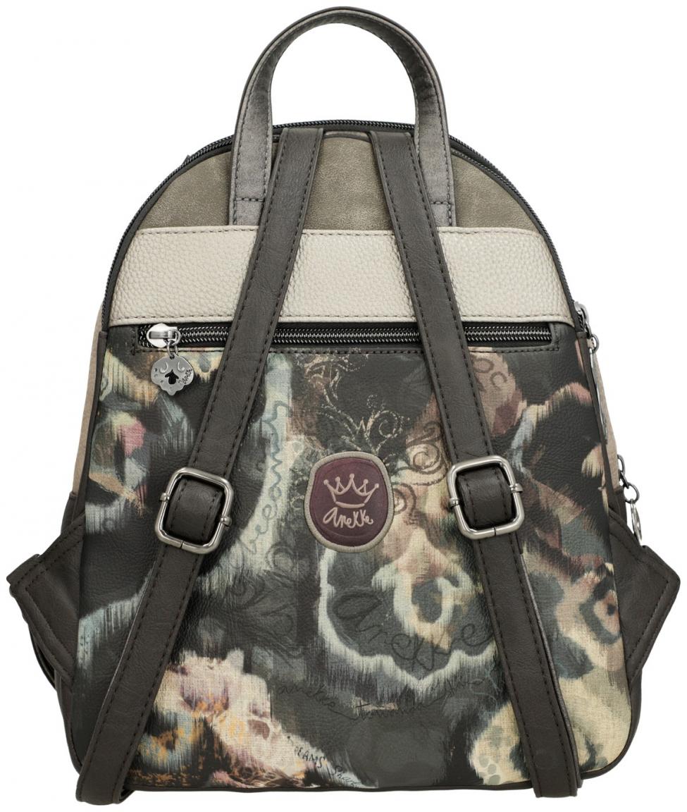 Cityrucksack Real Anekke Diebstahlsicheres Hauptfach Buntes Design