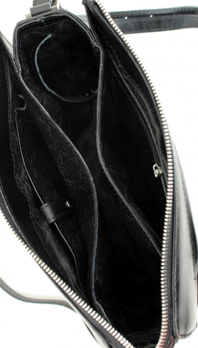 Claudio Ferrici Crossover Tasche Red rot Leder