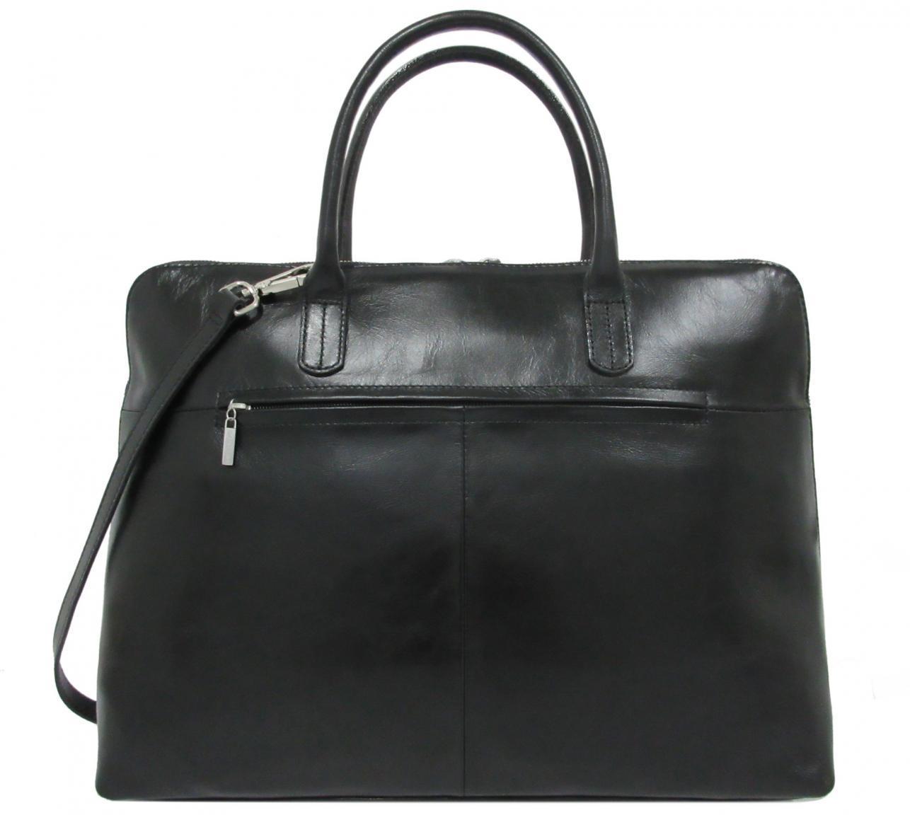 Claudio Ferrici Schultertasche black schwarz Tragegriffe