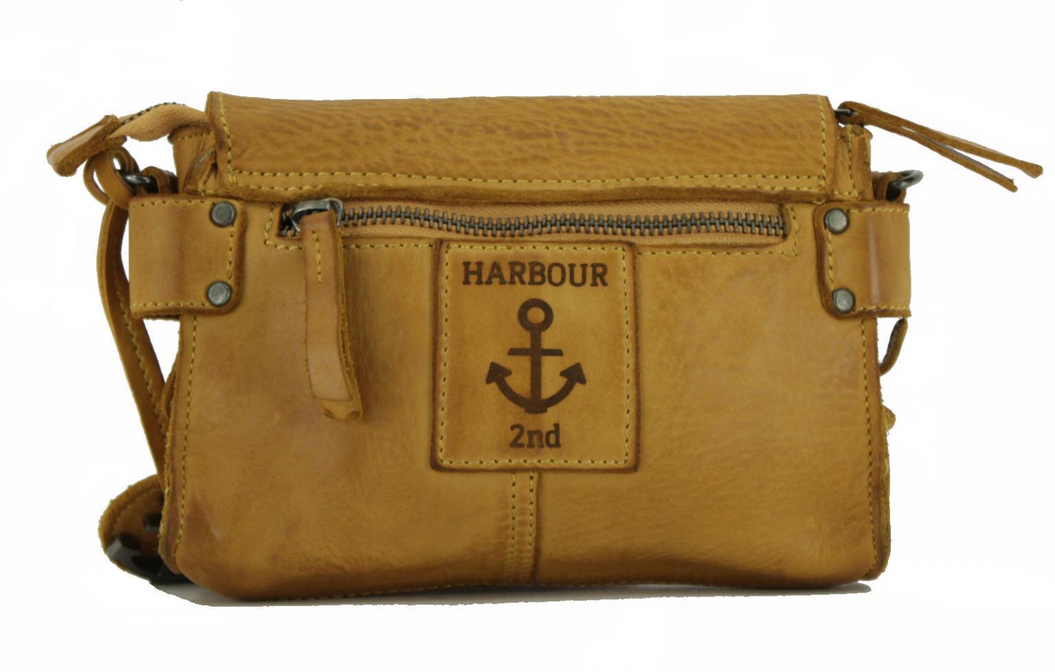 Clutch Harbour2nd Mustard Tessa Anchorlove gelb Umhängegurt