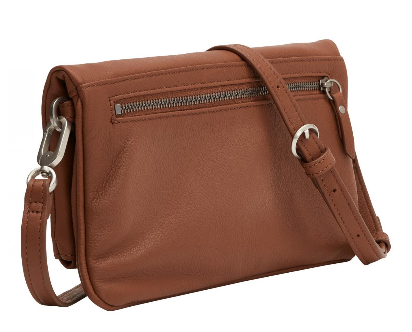 Clutch Liebeskind Aloe Überschlag New Bourbon braun Harris