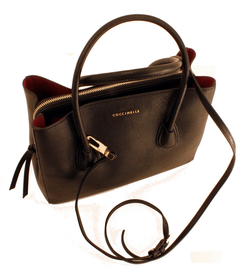 Coccinelle Celly Kurzgrifftasche Leder Blau