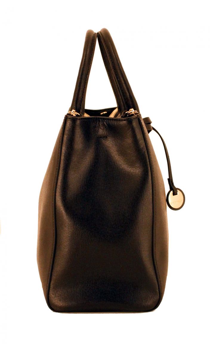 Coccinelle Clementine Kurzgrifftasche Leder Reißverschluss Rot