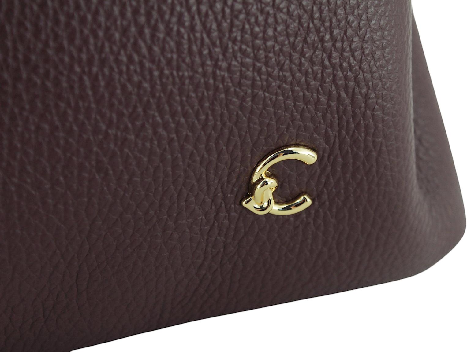 Coccinelle Nell Henkeltasche Leder Noir - Schwarz
