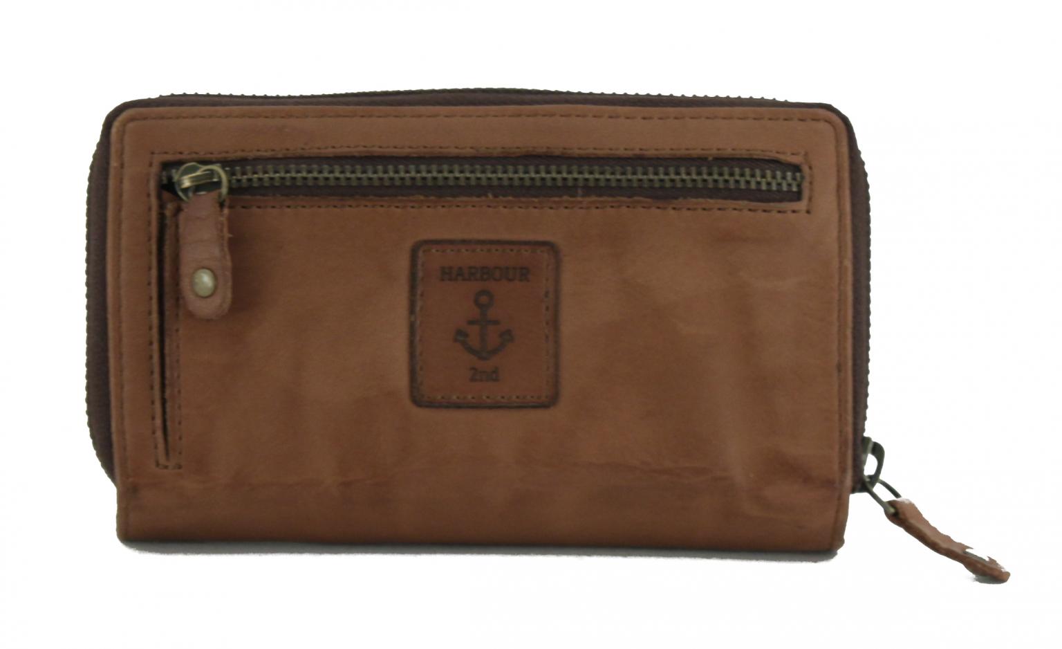 Cognac Harbour2nd braun New Lines Nautilus Portmonee