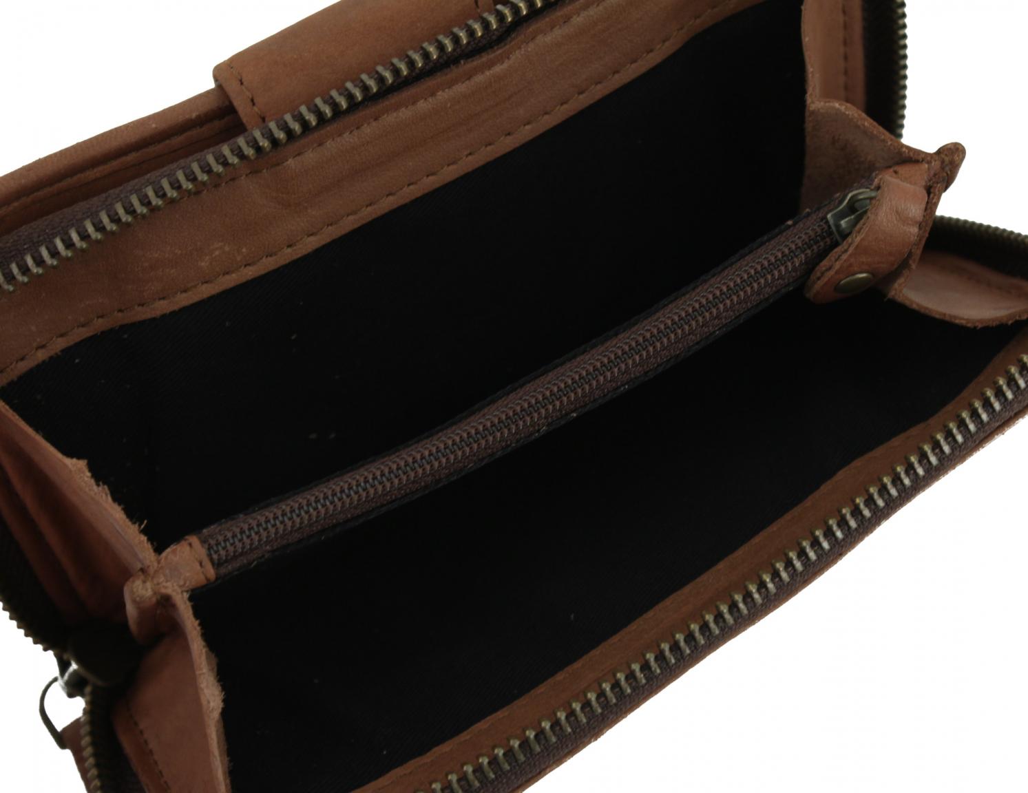 Cognac Harbour2nd braun New Lines Nautilus Portmonee