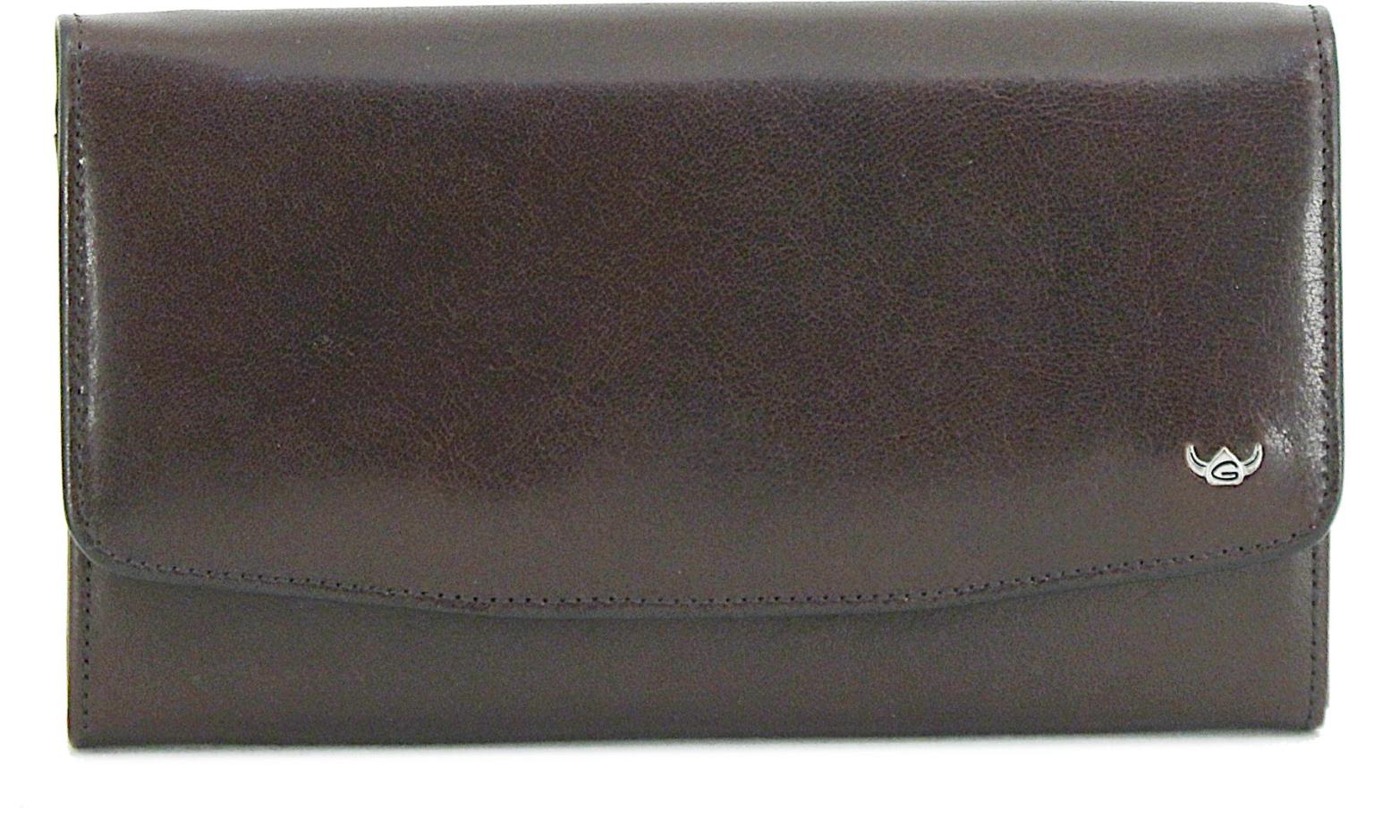 Colorado Longbörse Damen Golden Head Bordeaux Rindleder