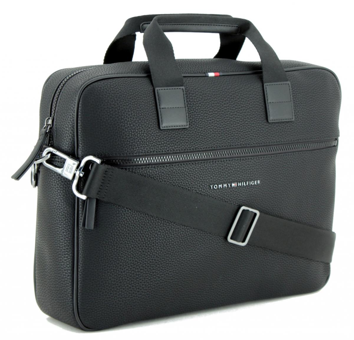 Computer Bag Tommy Hilfiger Laptoptasche Essential Black schwarz