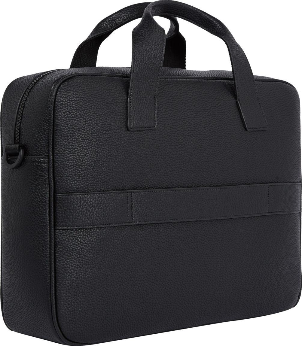 Computer Bag Tommy Hilfiger Laptoptasche Essential PU Black schwarz Lederimitat