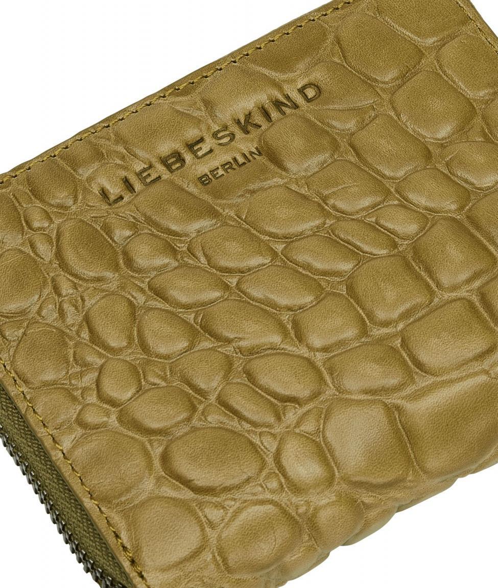 Conny Kroko Portmonee Liebeskind RFID Schutz Dark Dijon senfgelb