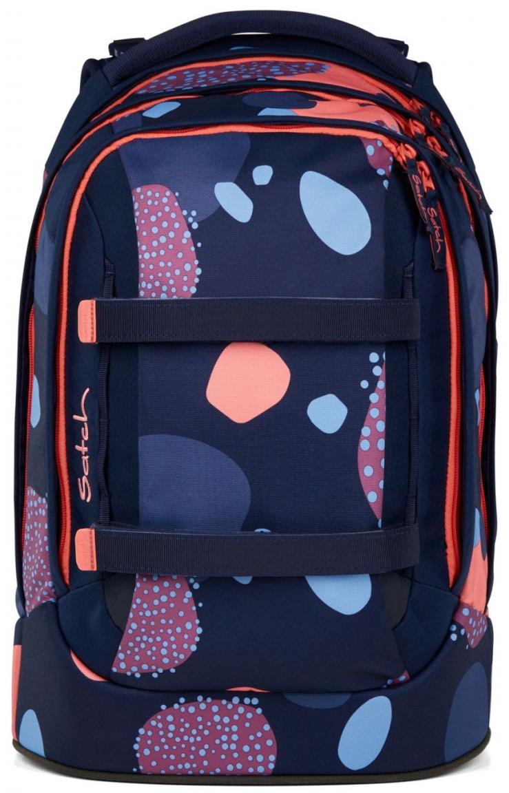 Coral Reef Schulranzen Satch Pack Ready to Swap dunkelblau