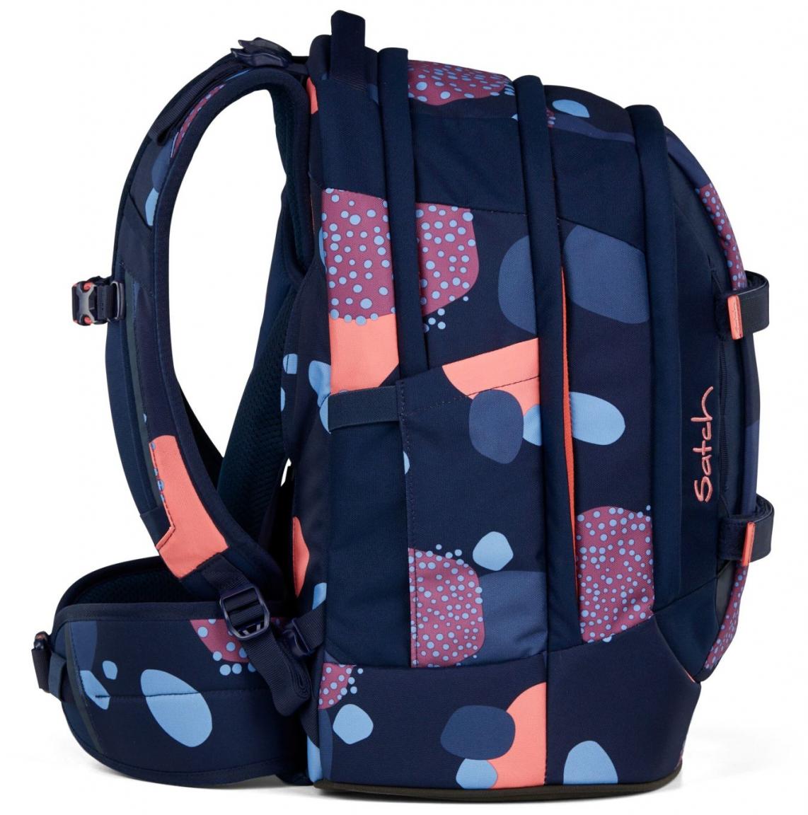 Coral Reef Schulranzen Satch Pack Ready to Swap dunkelblau