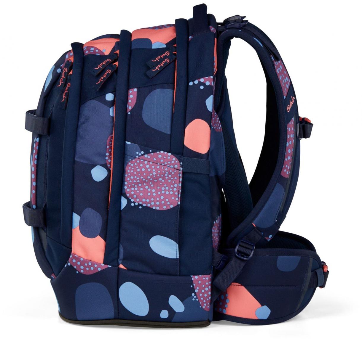 Coral Reef Schulranzen Satch Pack Ready to Swap dunkelblau
