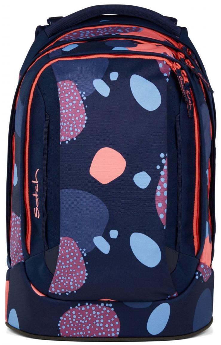 Coral Reef Schulranzen Satch Pack Ready to Swap dunkelblau
