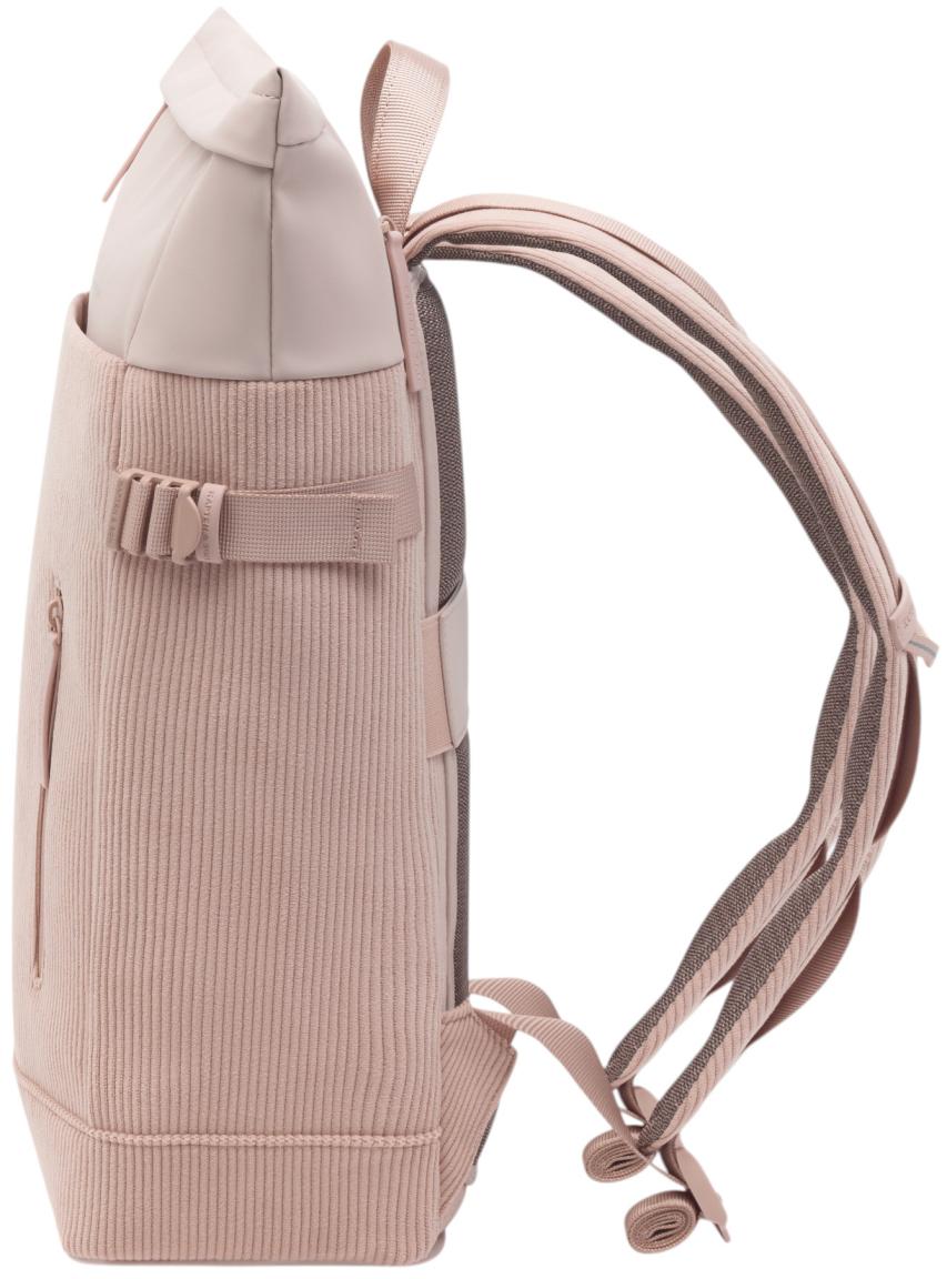 Cordrucksack Kapten and Son feminin rosa Helsinki Rose Clay recycelt