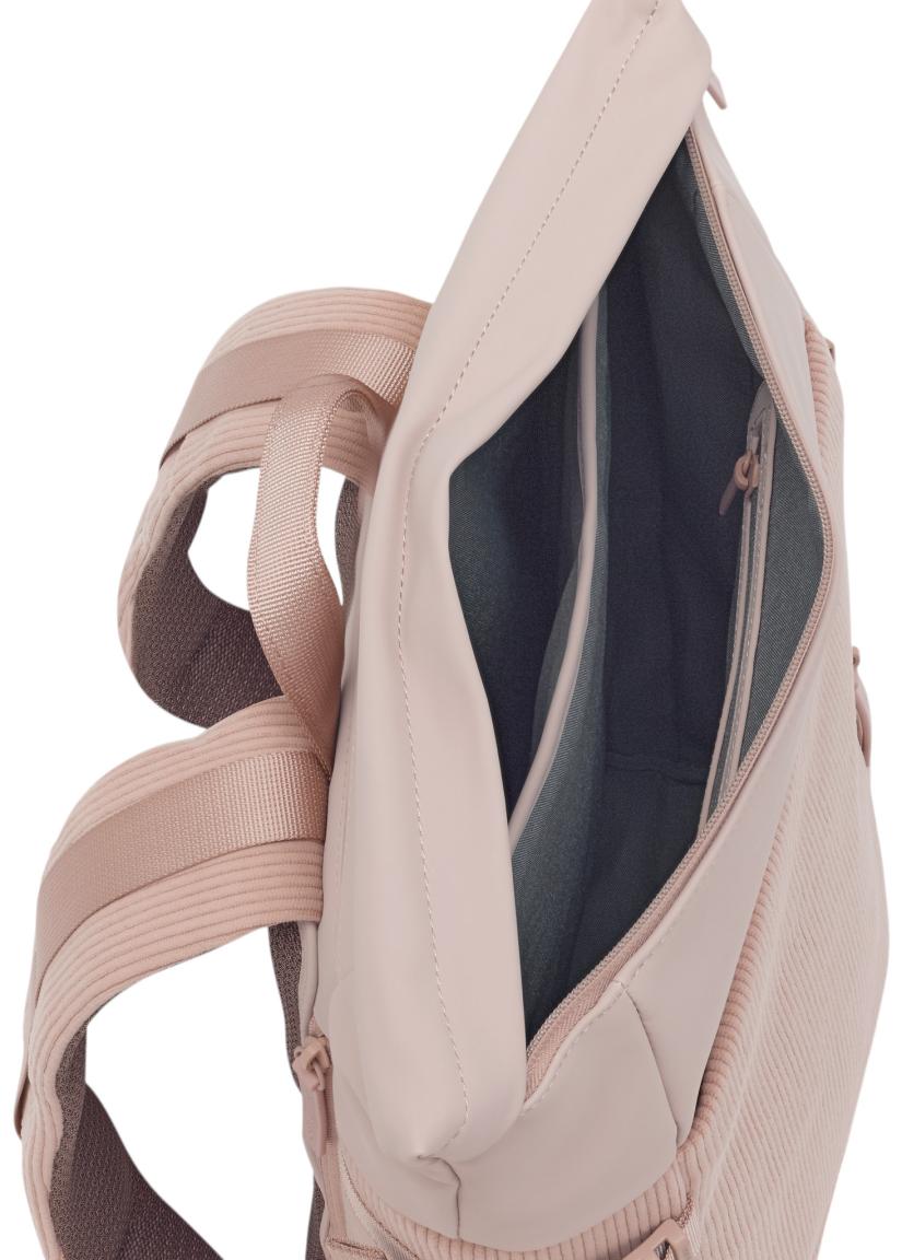 Cordrucksack Kapten and Son feminin rosa Helsinki Rose Clay recycelt