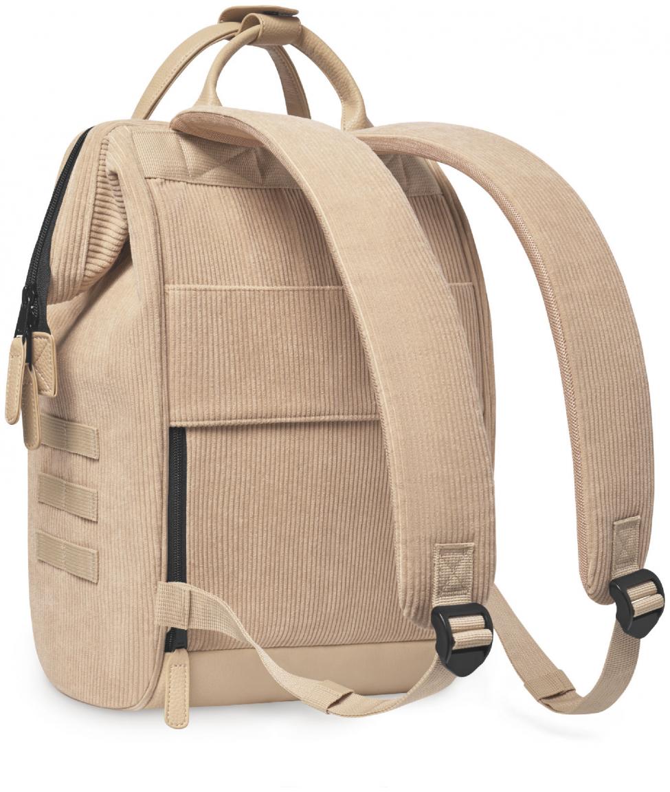 Cordrucksack beige Cabaia weich Pouch Adventurer Medium Luxor