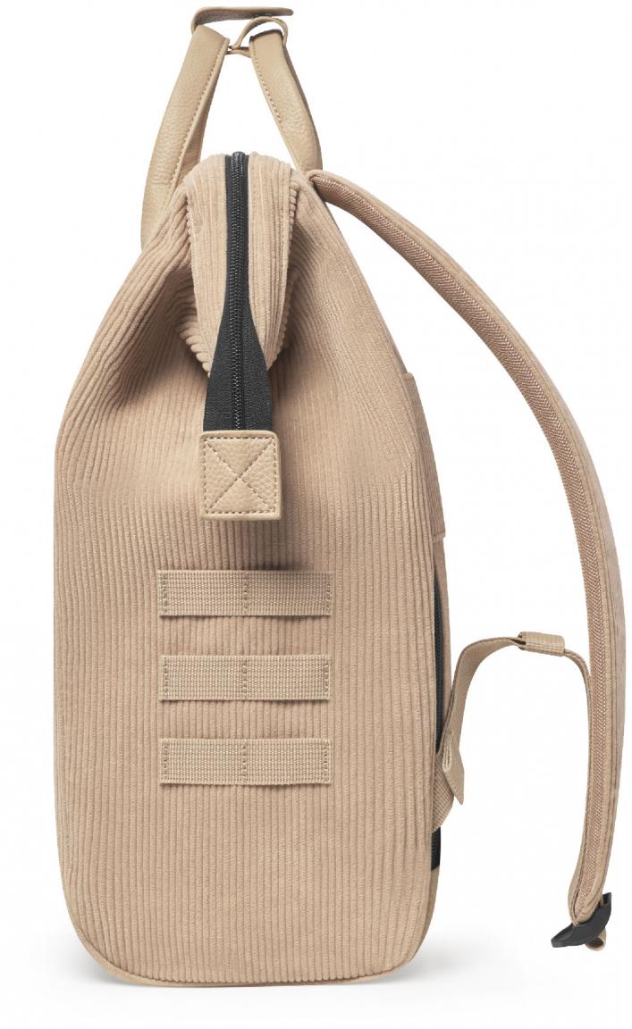 Cordrucksack beige Cabaia weich Pouch Adventurer Medium Luxor