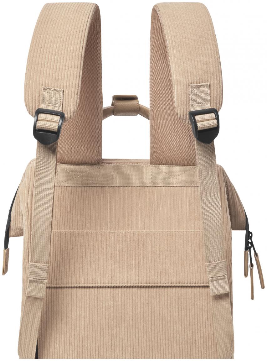 Cordrucksack beige Cabaia weich Pouch Adventurer Medium Luxor