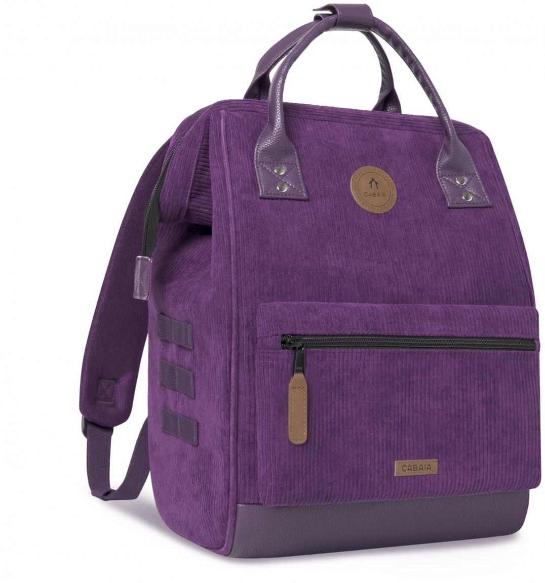 Cordrucksack violett Wechseltasche Cabaia Adventurer Medium Nancy