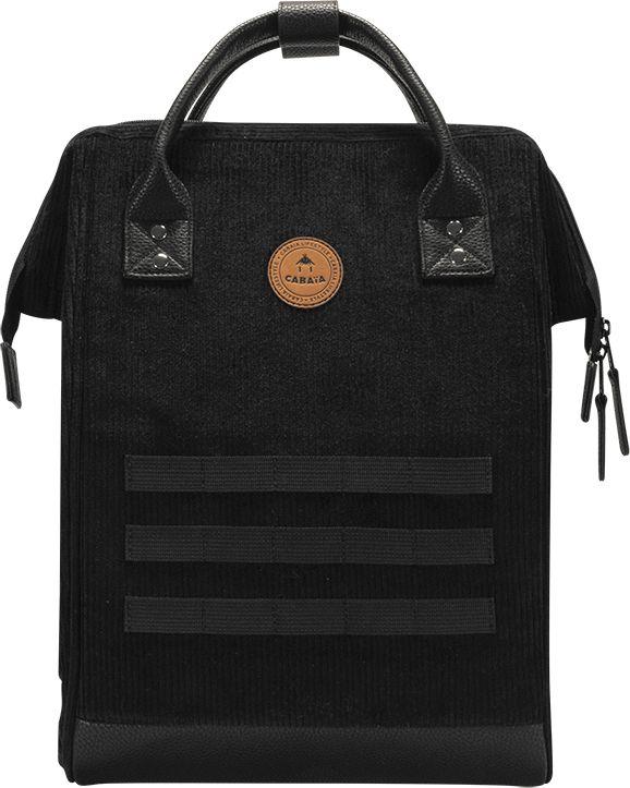 Cordsamt Schwarz Cabaia Black Backpack Brighton 