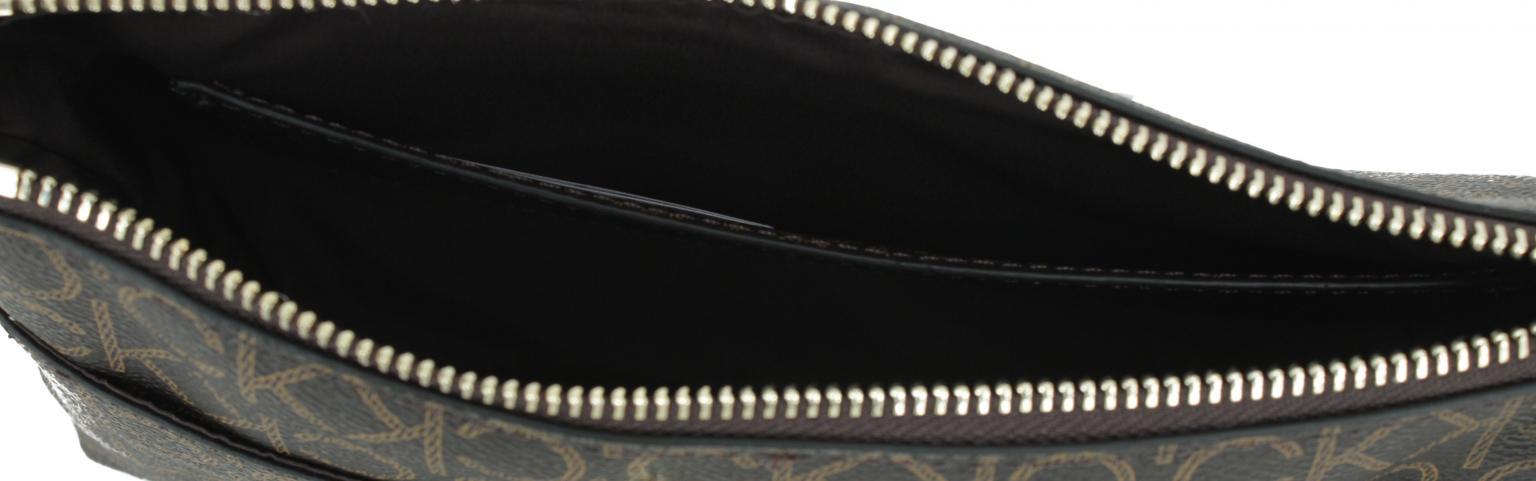 Crossbody Bag CK Must Calvin Klein Brown Mono braun Logoprint