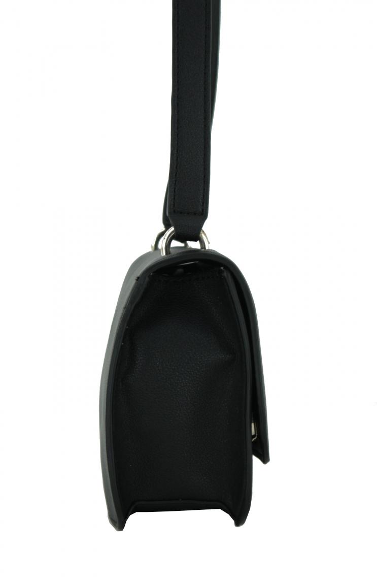 Crossbody Bag Guess Noelle mini Coal Grau Schwarz