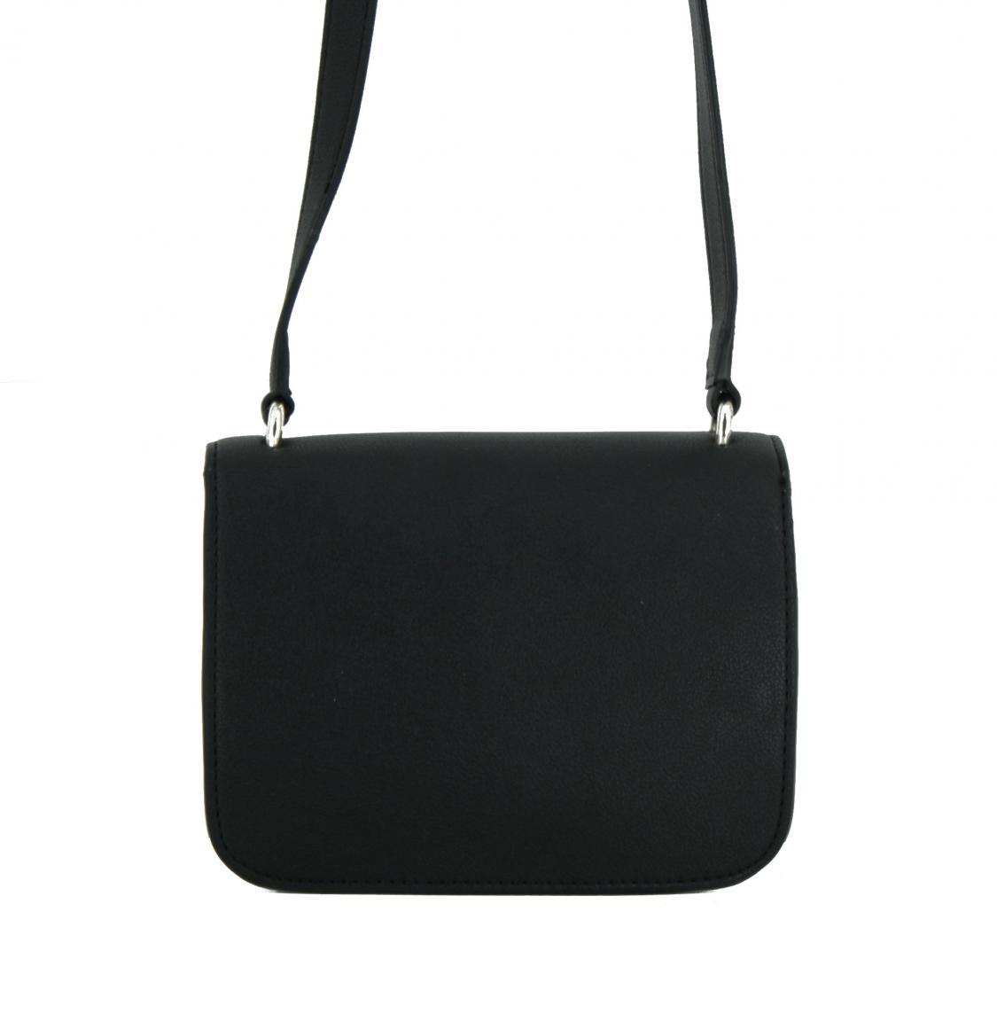 Crossbody Bag Guess Noelle mini Coal Grau Schwarz