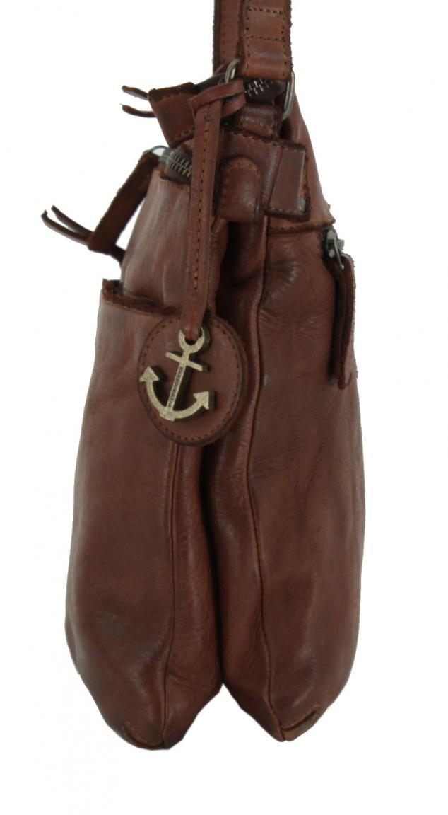 Crossbody Bag Harbour 2nd Zora Stone Anchor Love graubraun