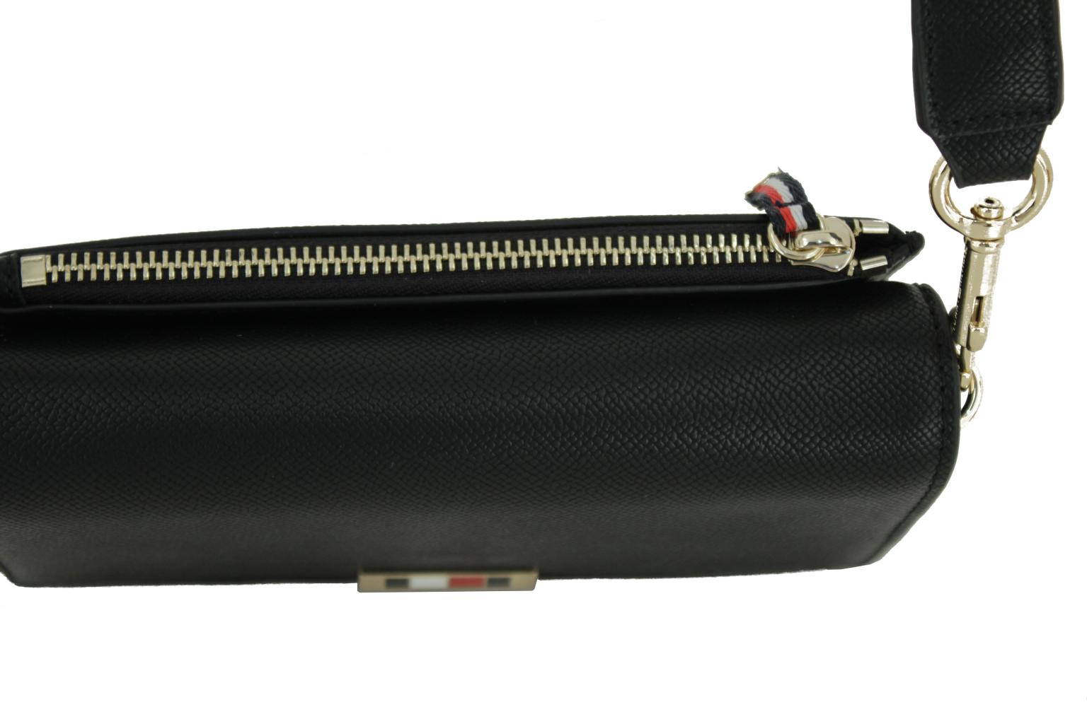 Crossbody Bag Tommy Hilfiger Saffiano Black Schwarz