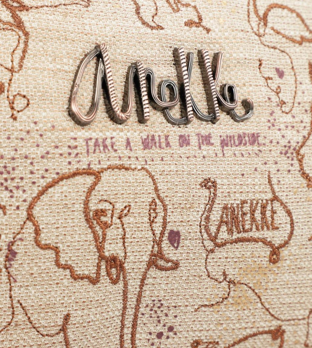 Crossbody Bag bestickt Wildtiere Anekke Kenya Safari Fusion