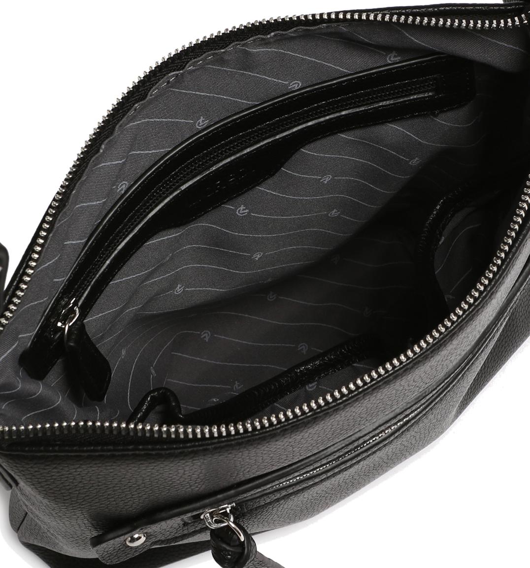 Crossbody Bag schwarz L.Credi Jodie vegan
