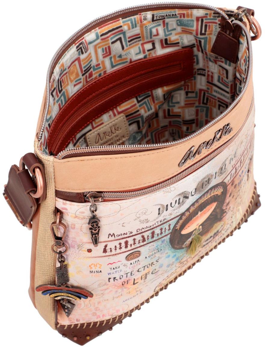 Crossbodybag Anekke Menire bunte Nieten Glanzoptik