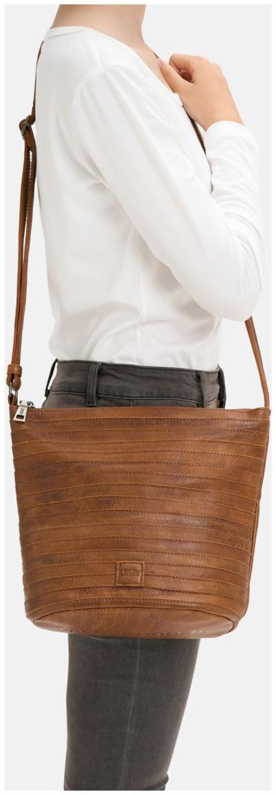 Crossbodybag FredsBruder Gürtellinchen Desert Brown Used Look