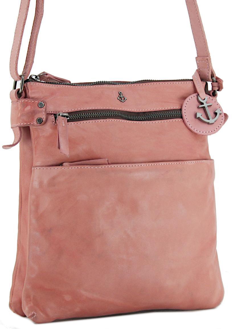 Crossbodybag Isalie Harbour2nd Flamingo Rosa Anchor Love