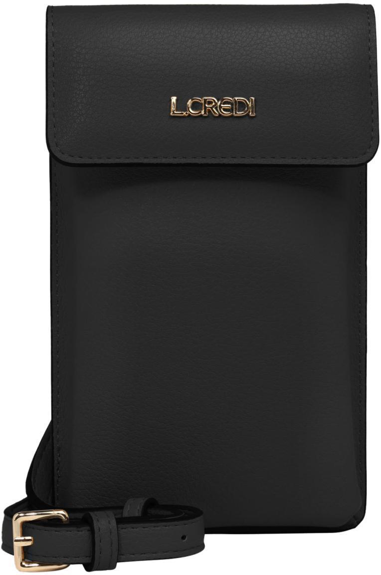 Crossover Täschchen L.Credi IIira Smartphone Card Schwarz