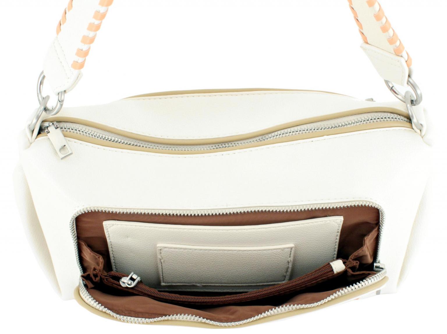 Crossover Tasche Desigual Prime Urus Maxi Crudo Beige
