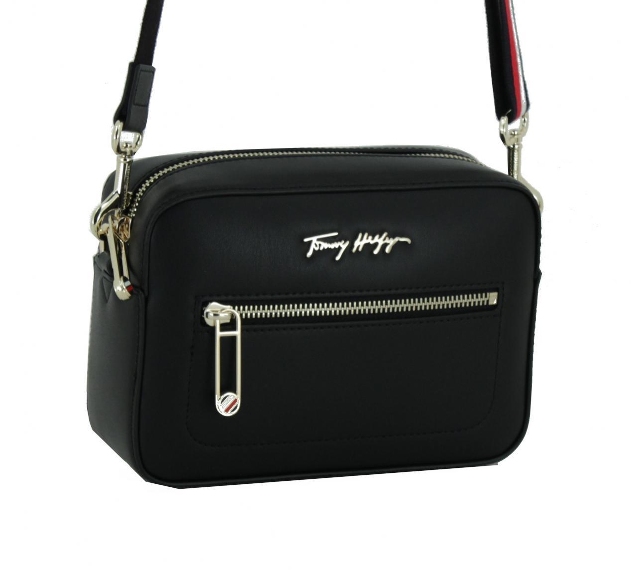 Crossover Tasche Tommy Hilfiger Iconic Camera Bag schwarz