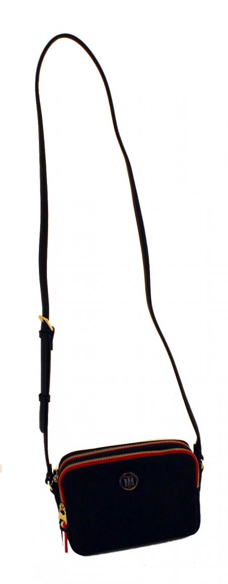 Crossover Tasche Tommy Hilfiger Poppy Black schwarz Rautenmuster