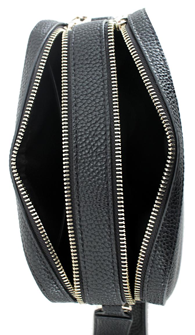 Crossover Tasche zweigeteilt Tommy Hilfiger Essence Camera Bag schwarz gold