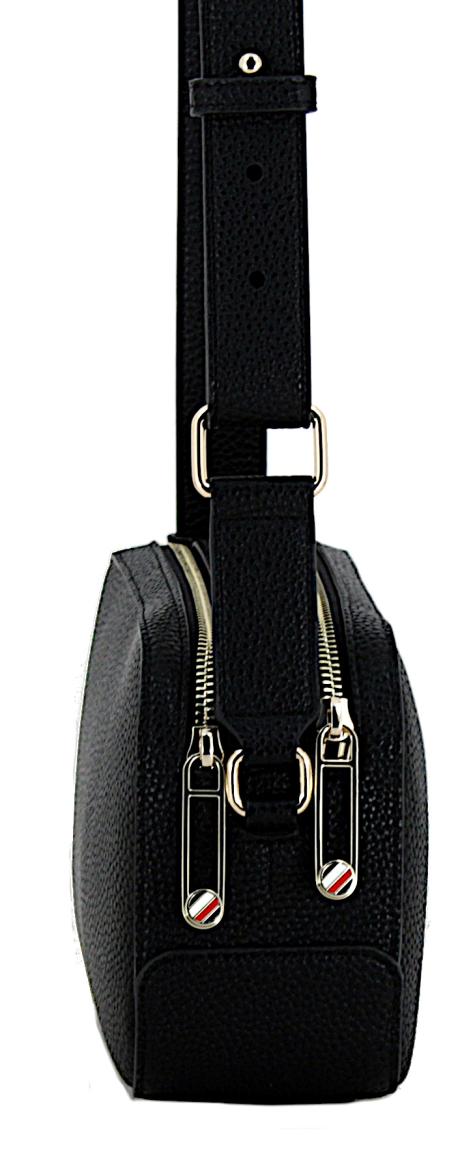 Crossover Tasche zweigeteilt Tommy Hilfiger Essence Camera Bag schwarz gold