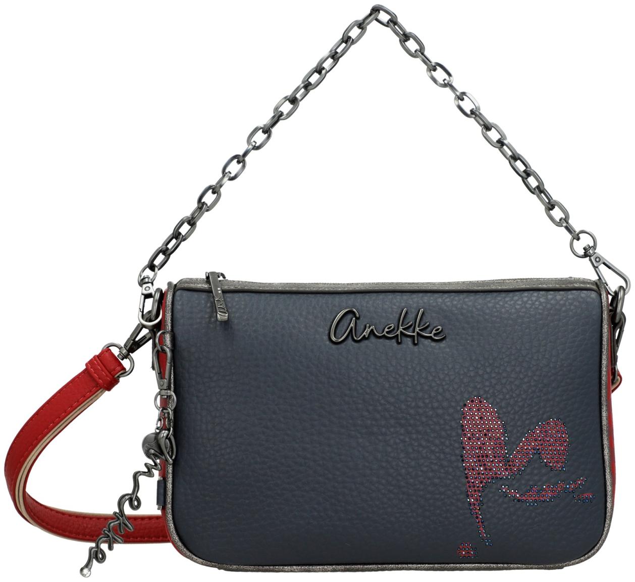 Crossovertasche Anekke Essentails Marineblau Glitzer maritim