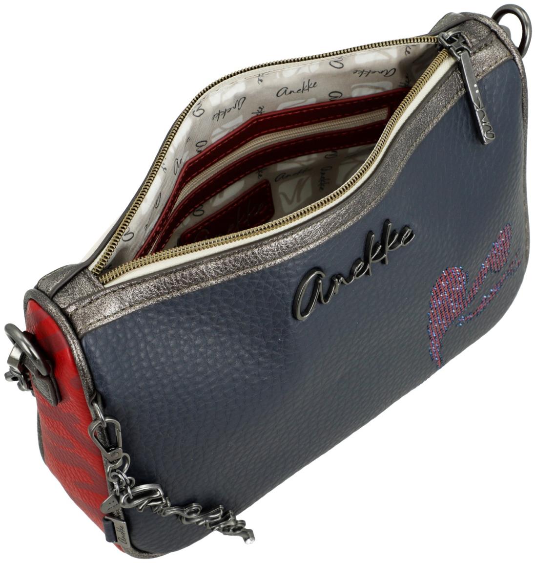 Crossovertasche Anekke Essentails Marineblau Glitzer maritim